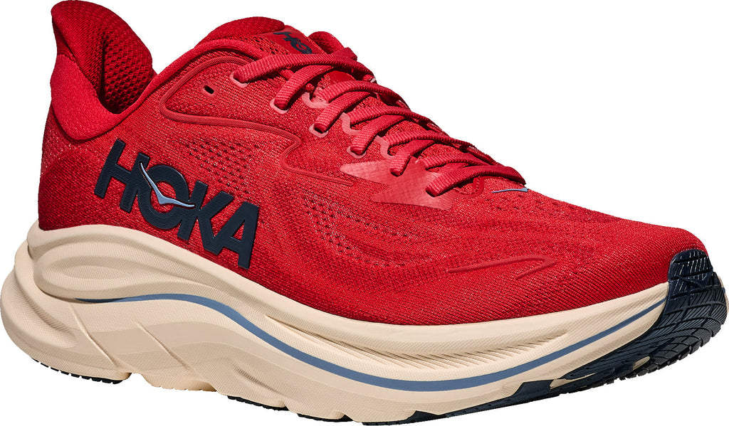 Hoka Men's Clifton 10 Running Shoes - Red