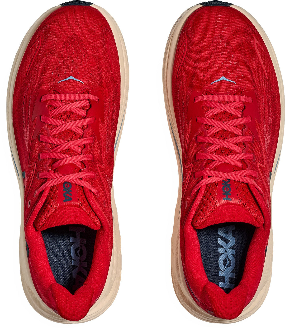 Hoka Men's Clifton 10 Running Shoes - Red