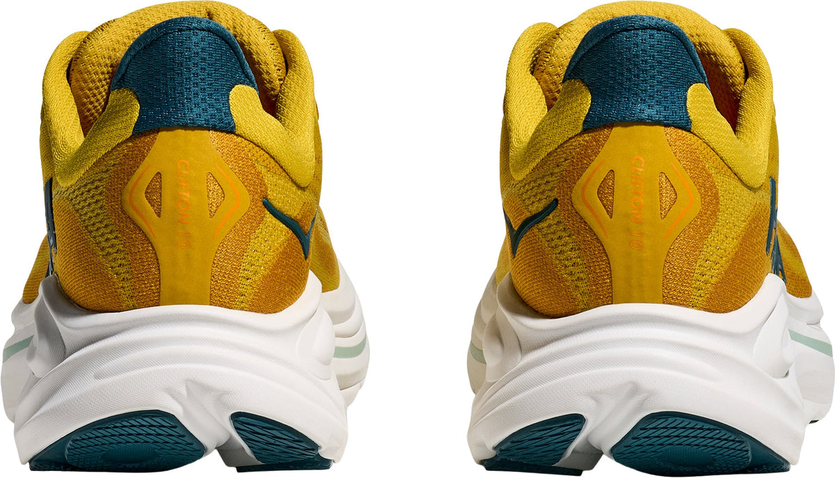 Hoka Men's Clifton 10 Running Shoes - Yellow