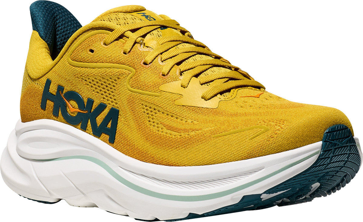 Hoka Men's Clifton 10 Running Shoes - Yellow