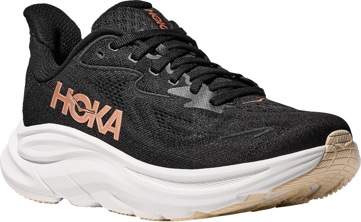 Hoka Women's Clifton 10 Running Shoes - Black