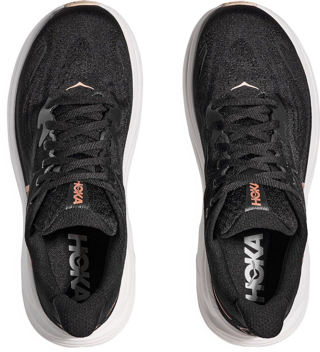 Hoka Women's Clifton 10 Running Shoes - Black