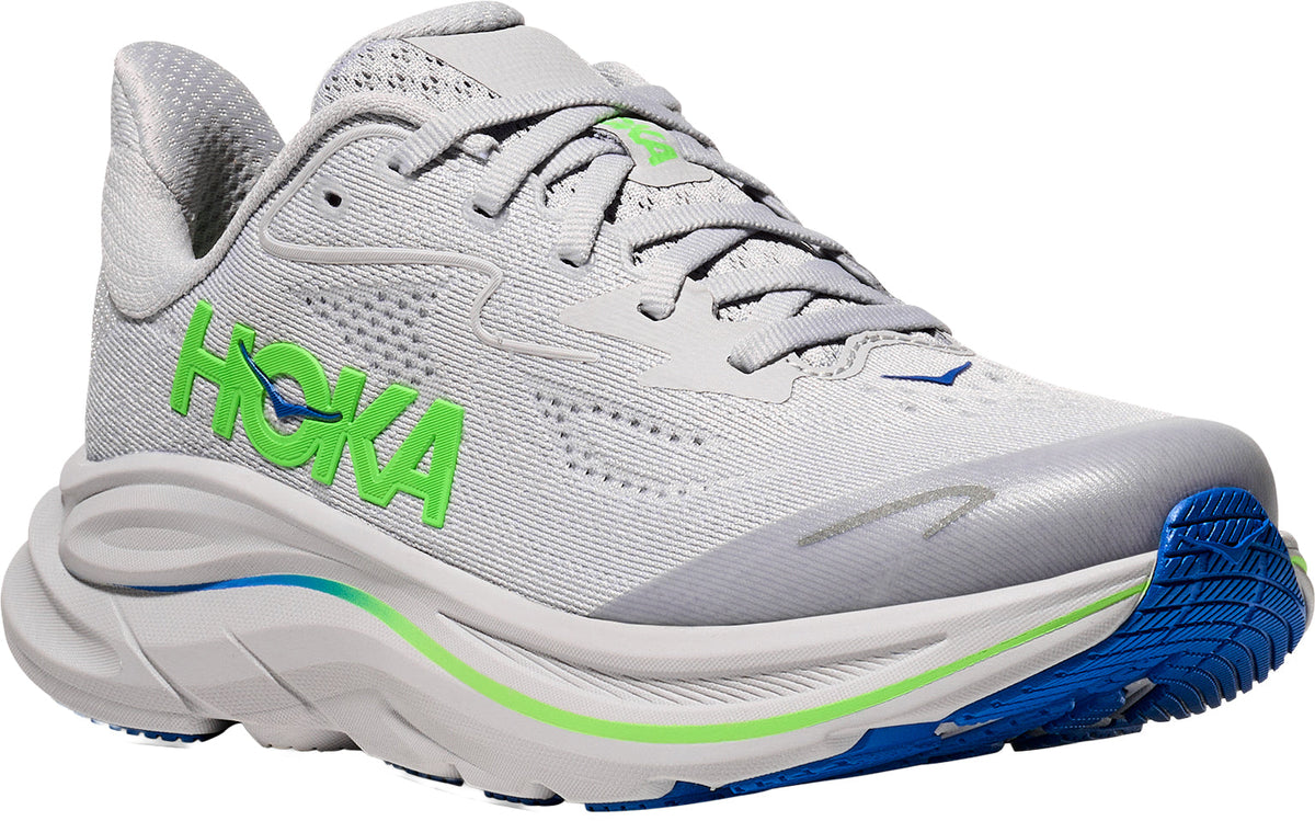 Hoka Junior Clifton 10 Running Shoes - Grey