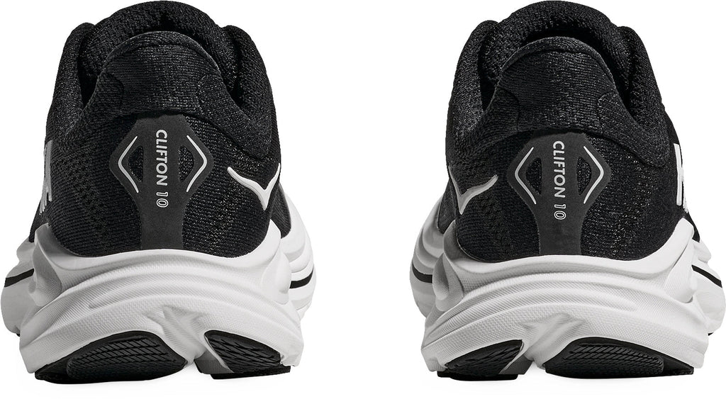 Hoka Junior Clifton 10 Running Shoes - Black