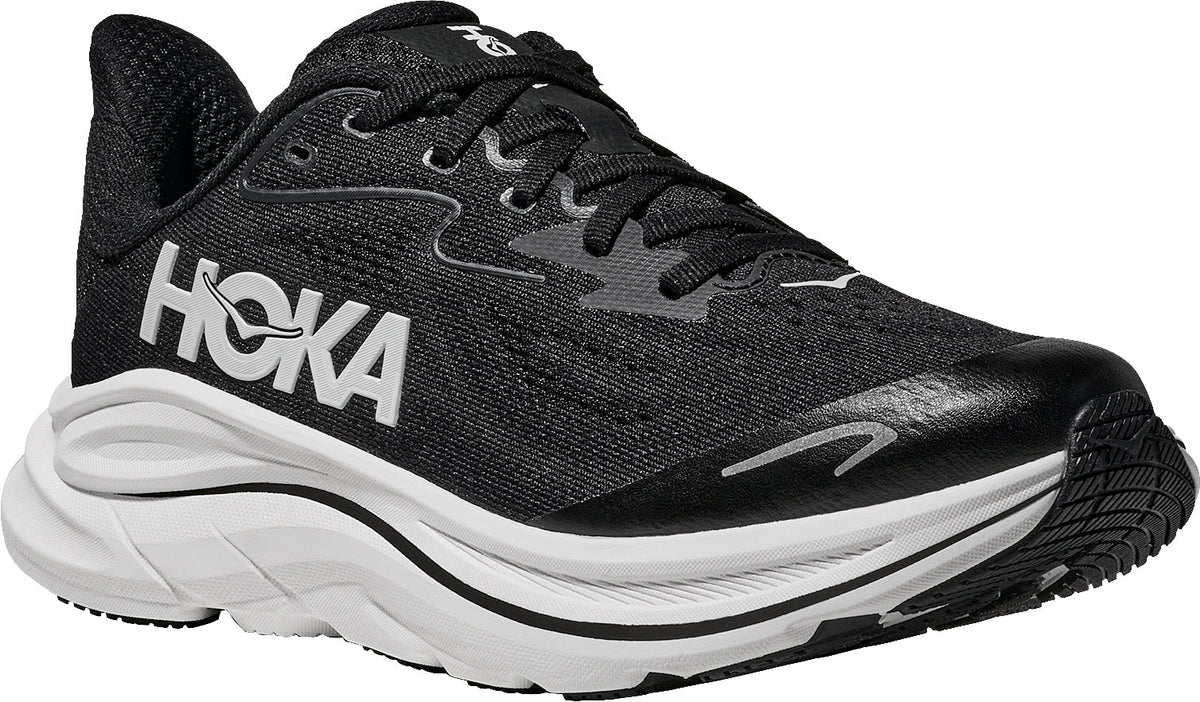Hoka Junior Clifton 10 Running Shoes - Black