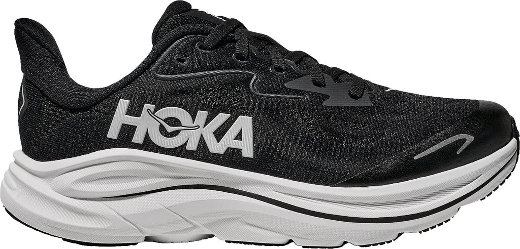 Hoka Junior Clifton 10 Running Shoes - Black
