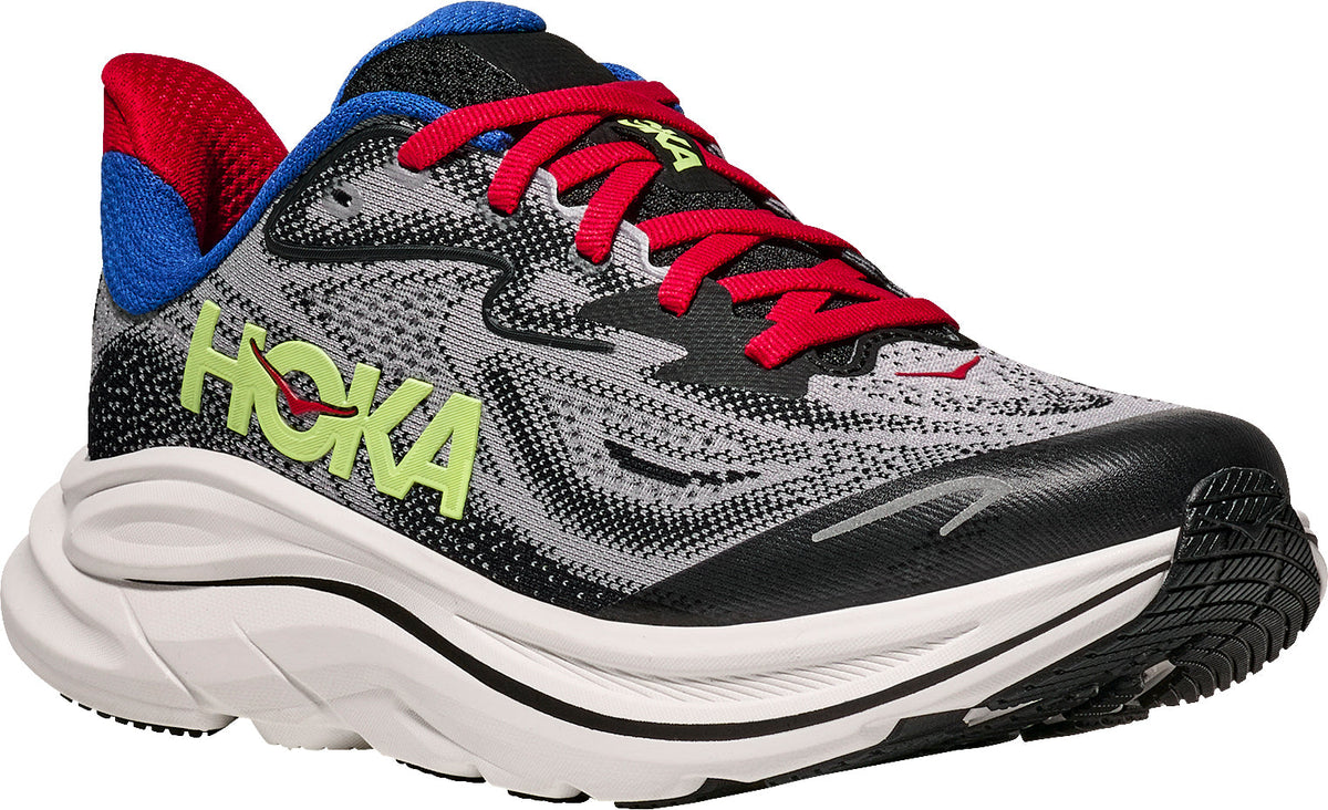 Hoka Junior Clifton 10 Running Shoes - Grey