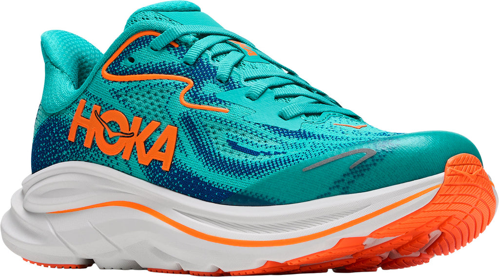 Hoka Junior Clifton 10 Running Shoes - Green