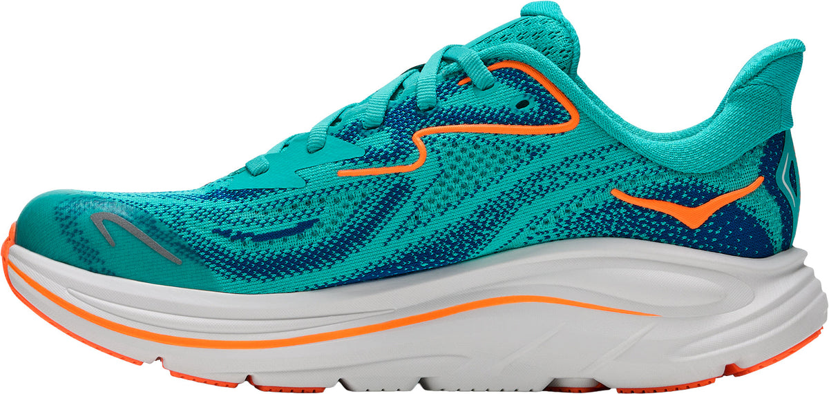 Hoka Junior Clifton 10 Running Shoes - Green