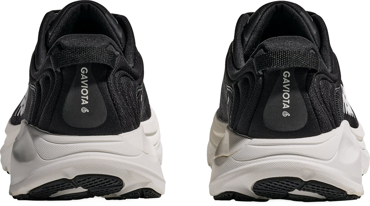 Hoka Men's Gaviota 6 Wide Fit Running Shoes - Black