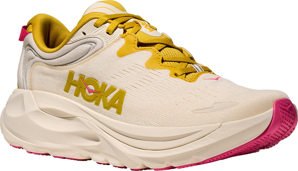 Hoka Women's Gaviota 6 Running Shoes - Cream