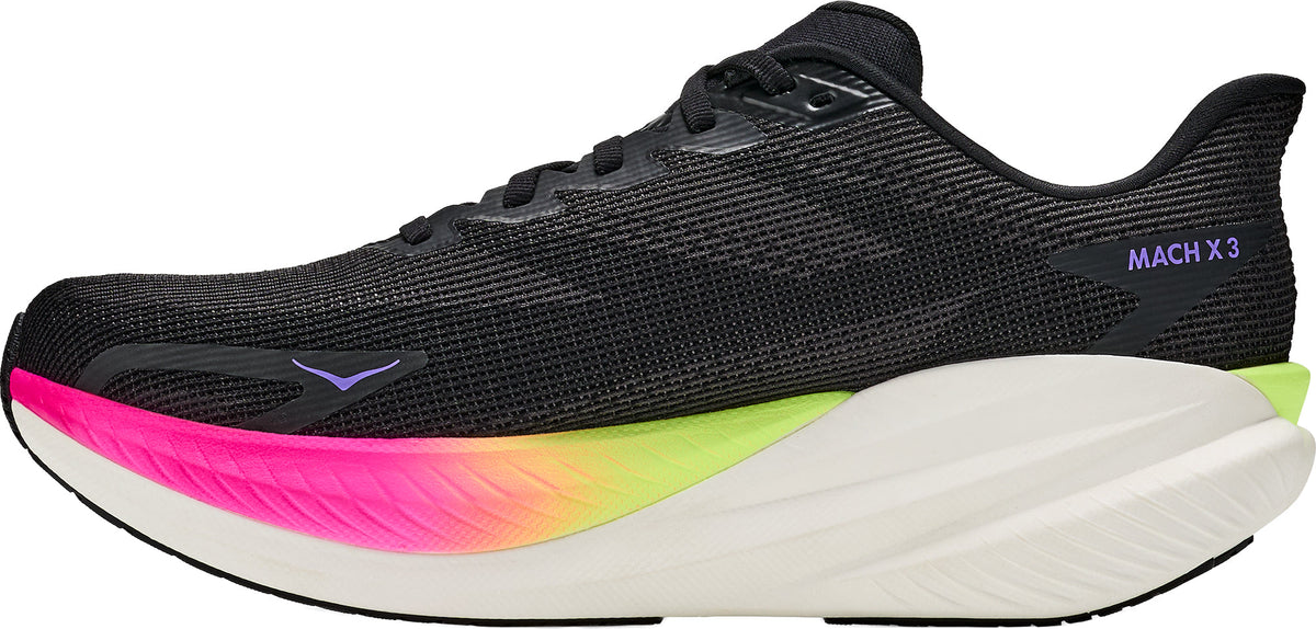 Hoka Men's Mach X 3 Running Shoes - Black