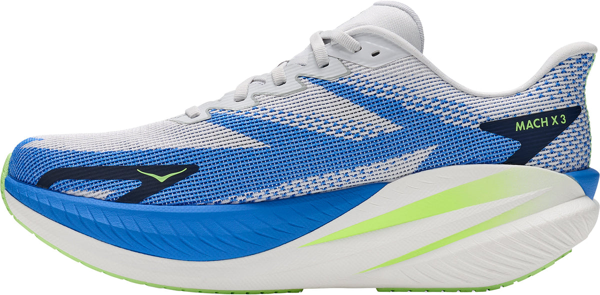 Hoka Men's Mach X 3 Running Shoes - Grey