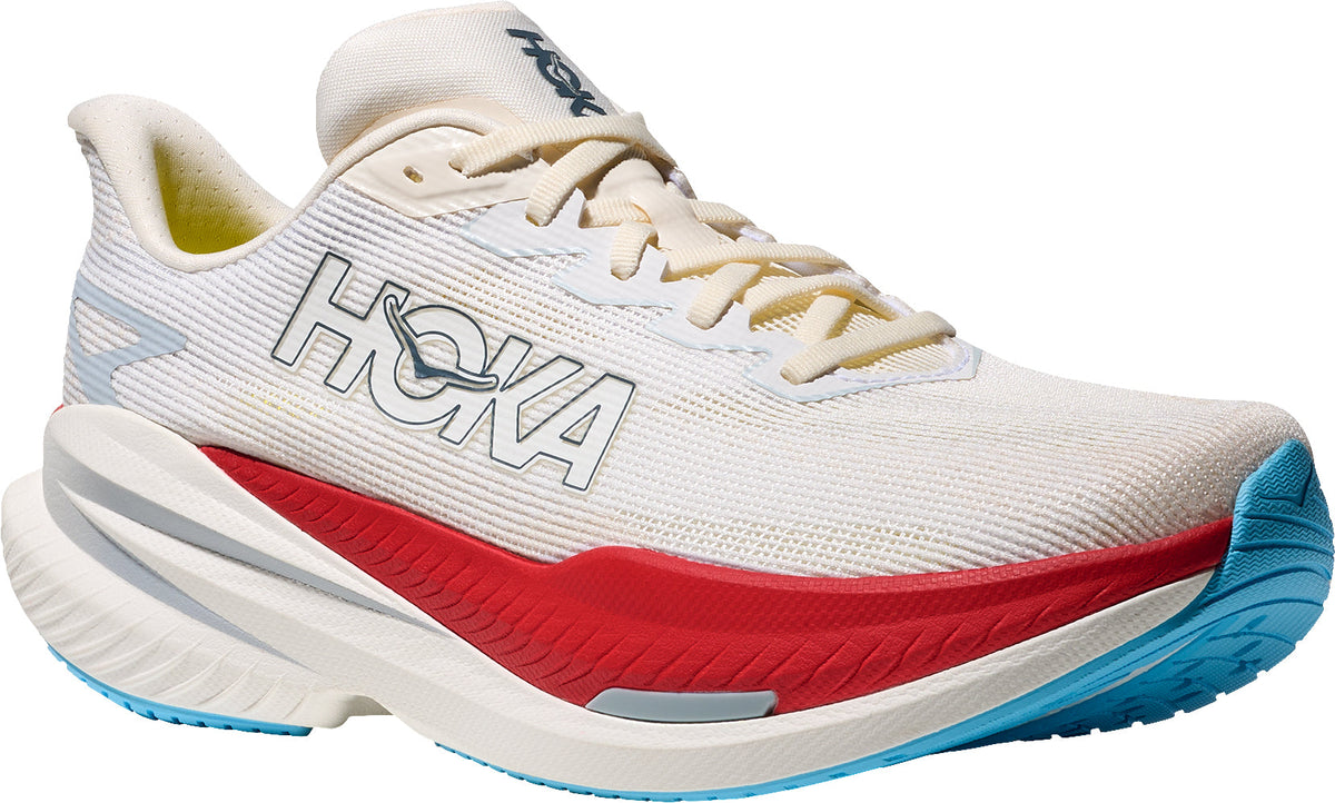 Hoka Men's Mach X 3 Running Shoes - White