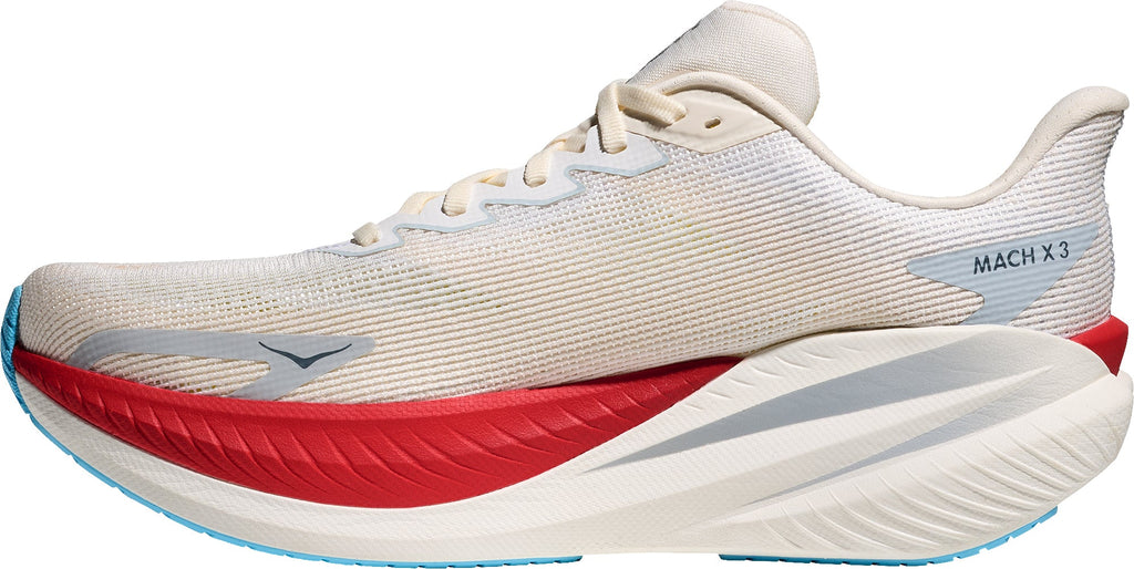 Hoka Men's Mach X 3 Running Shoes - White