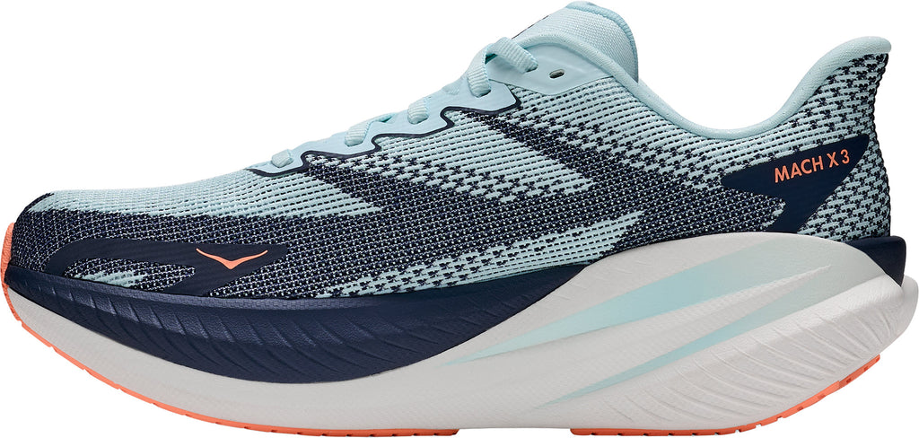 Hoka Women's Mach X 3 Running Shoe - Blue