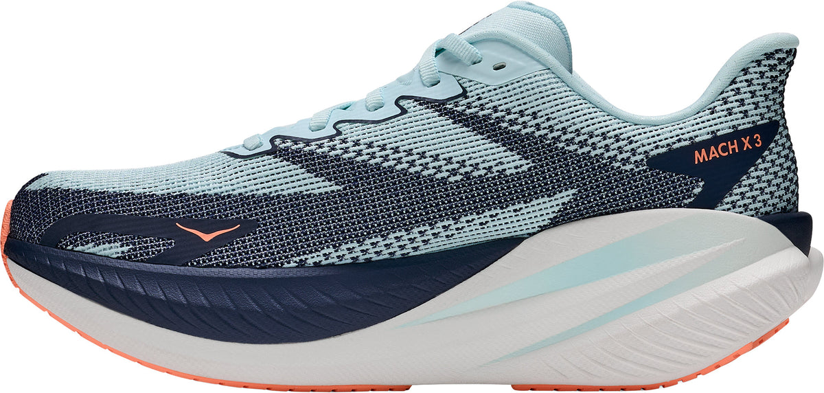 Hoka Women's Mach X 3 Running Shoe - Blue
