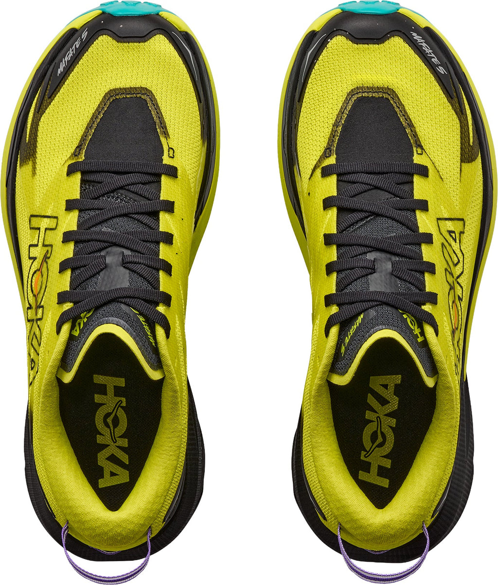 Hoka Men's Mafate 5 Trail Running Shoes - Yellow