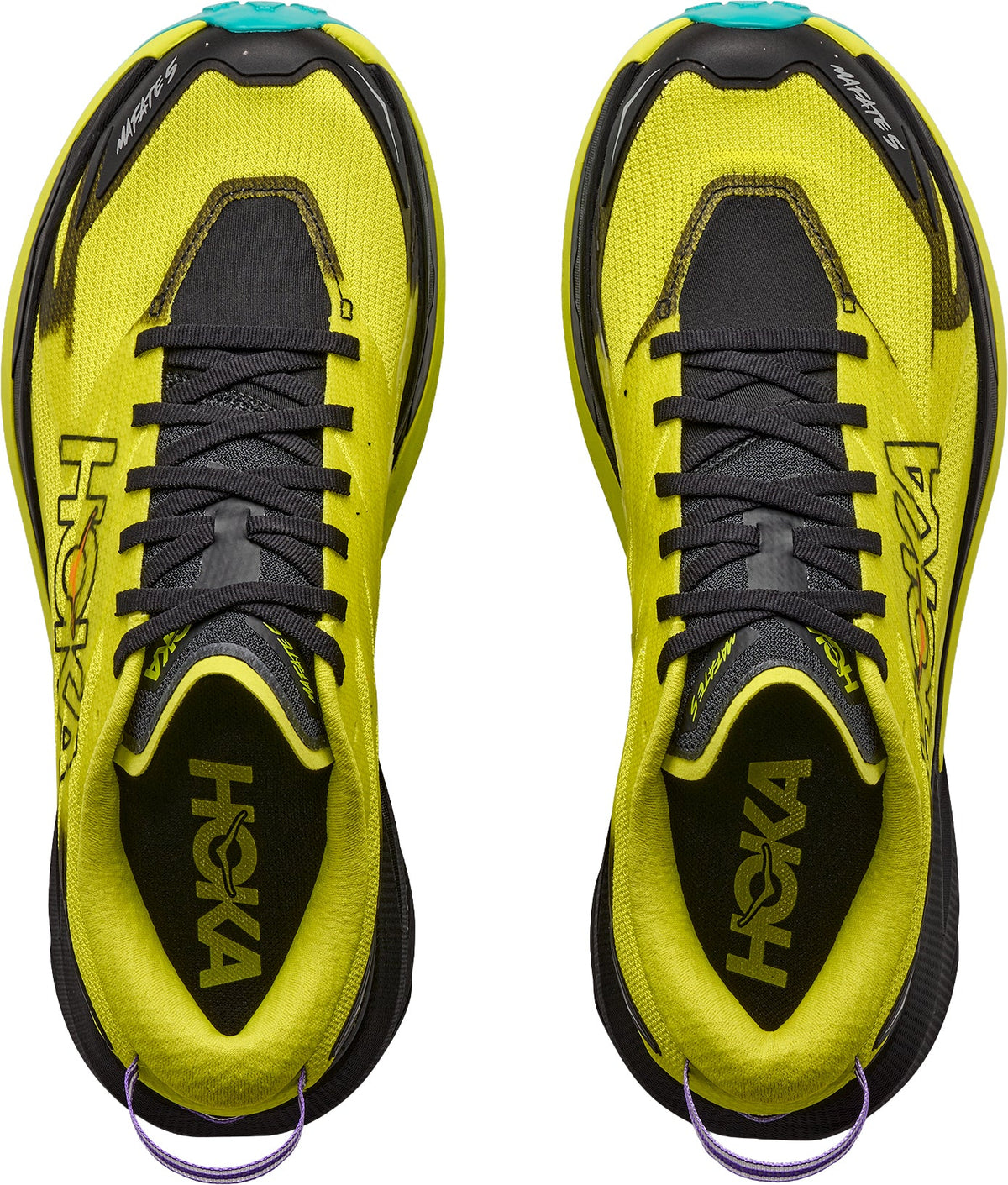Hoka Men's Mafate 5 Trail Running Shoes - Yellow