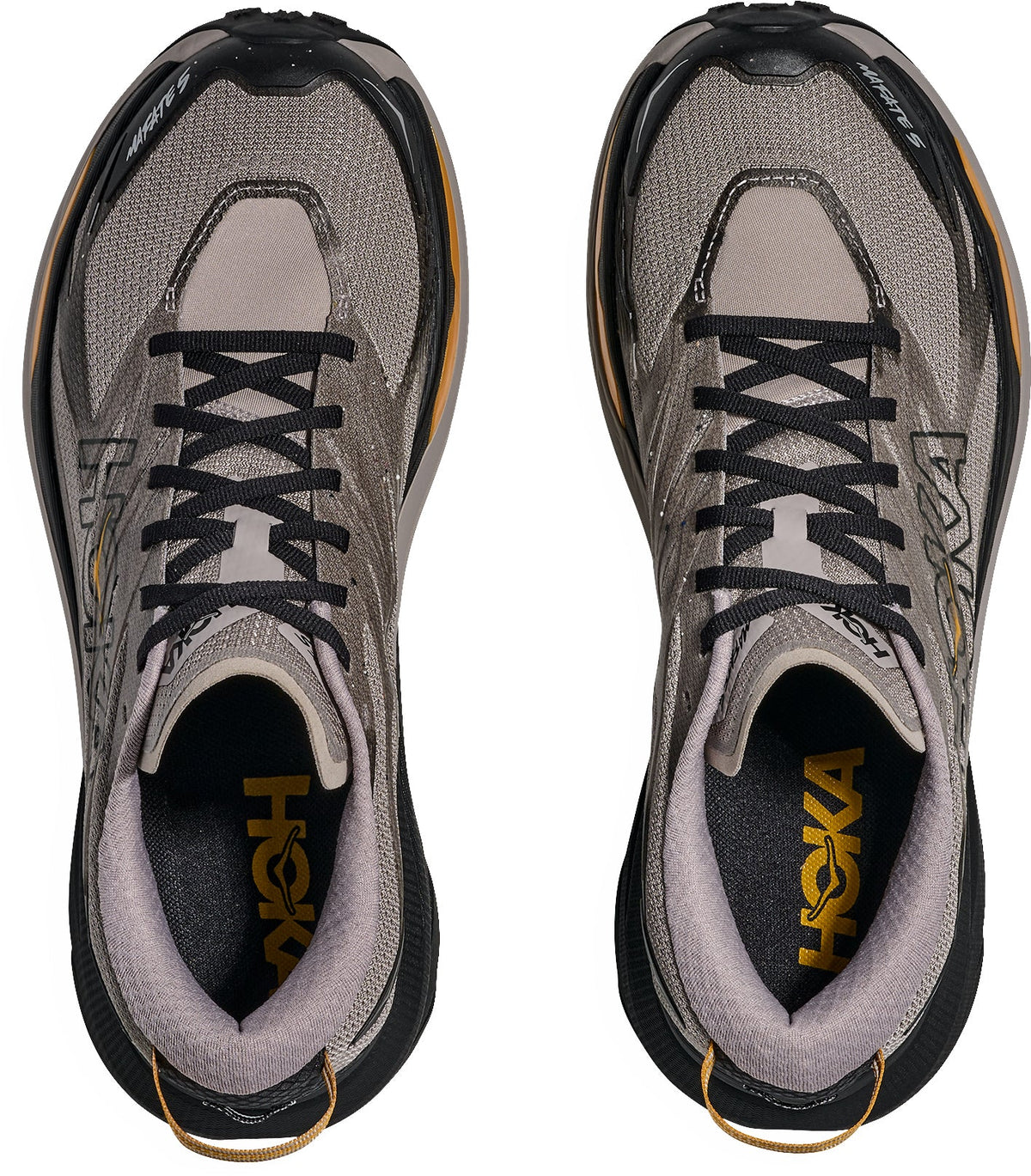 Hoka Men's Mafate 5 Trail Running Shoes - Grey