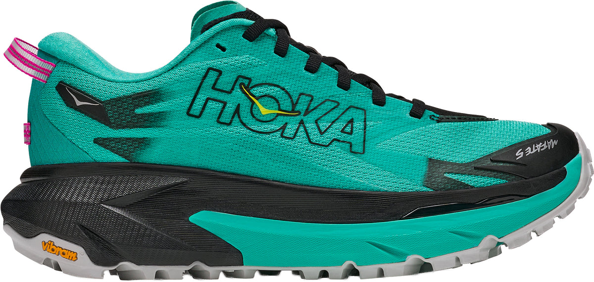 Hoka Women's Mafate 5 Trail Running Shoes - Green