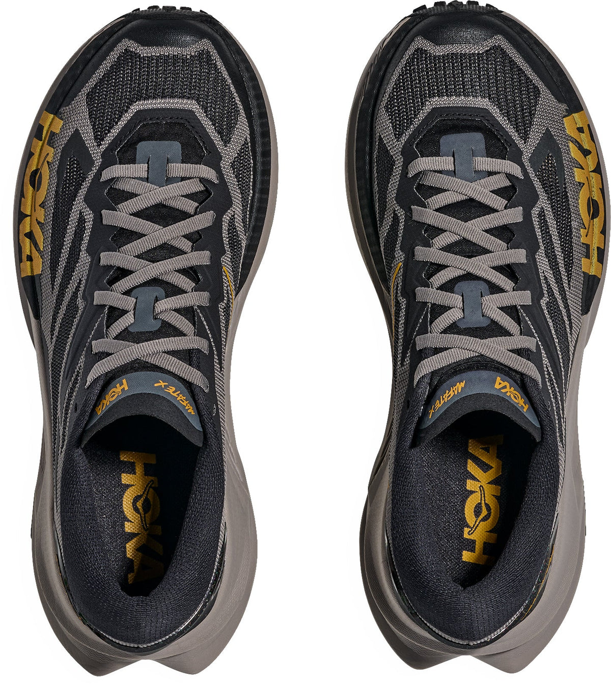 Hoka Men's Mafate X Trail Running Shoes - Black