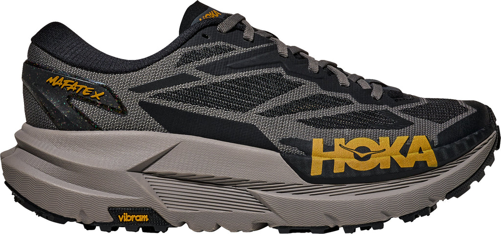 Hoka Men's Mafate X Trail Running Shoes - Black