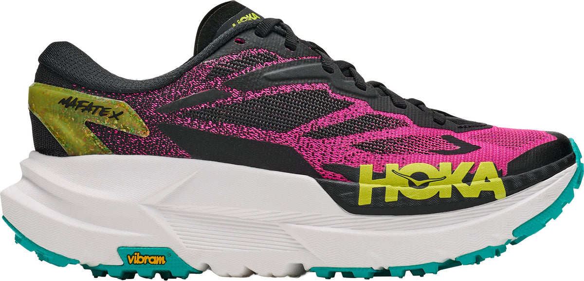 Hoka Women's Mafate X Trail Running Shoes - Black