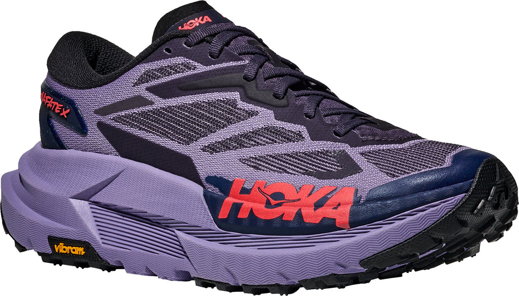 Hoka Women's Mafate X Trail Running Shoes - Purple