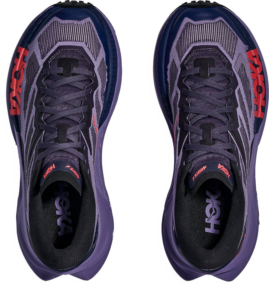 Hoka Women's Mafate X Trail Running Shoes - Purple