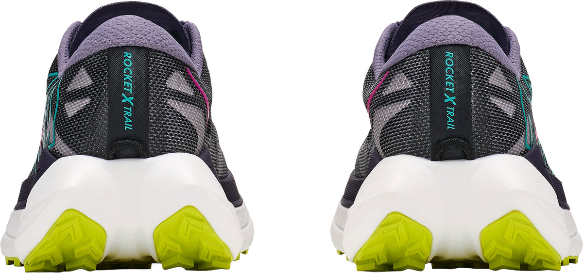 Hoka Women's Rocket X Trail Running Shoes - Purple