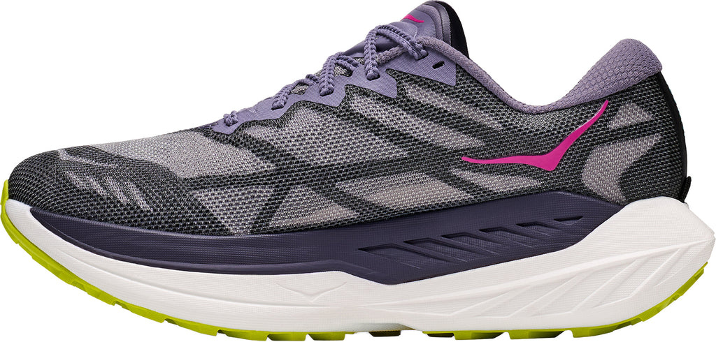 Hoka Women's Rocket X Trail Running Shoes - Purple