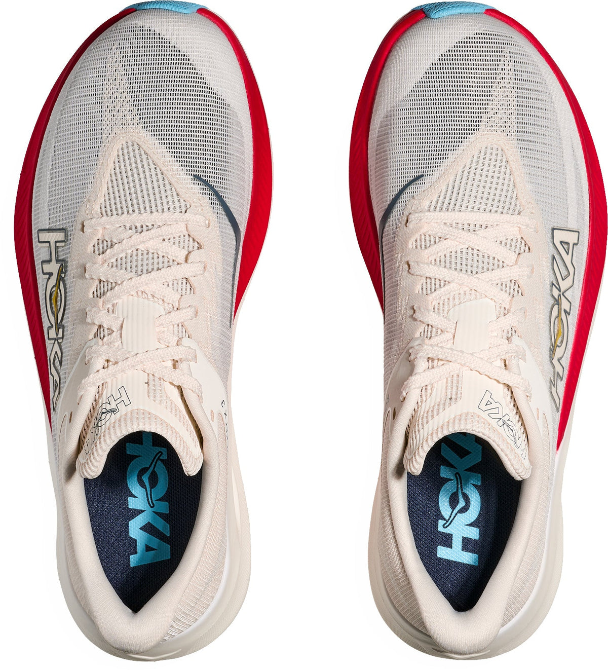 Hoka Rocket X 3 Running Shoes - Cream