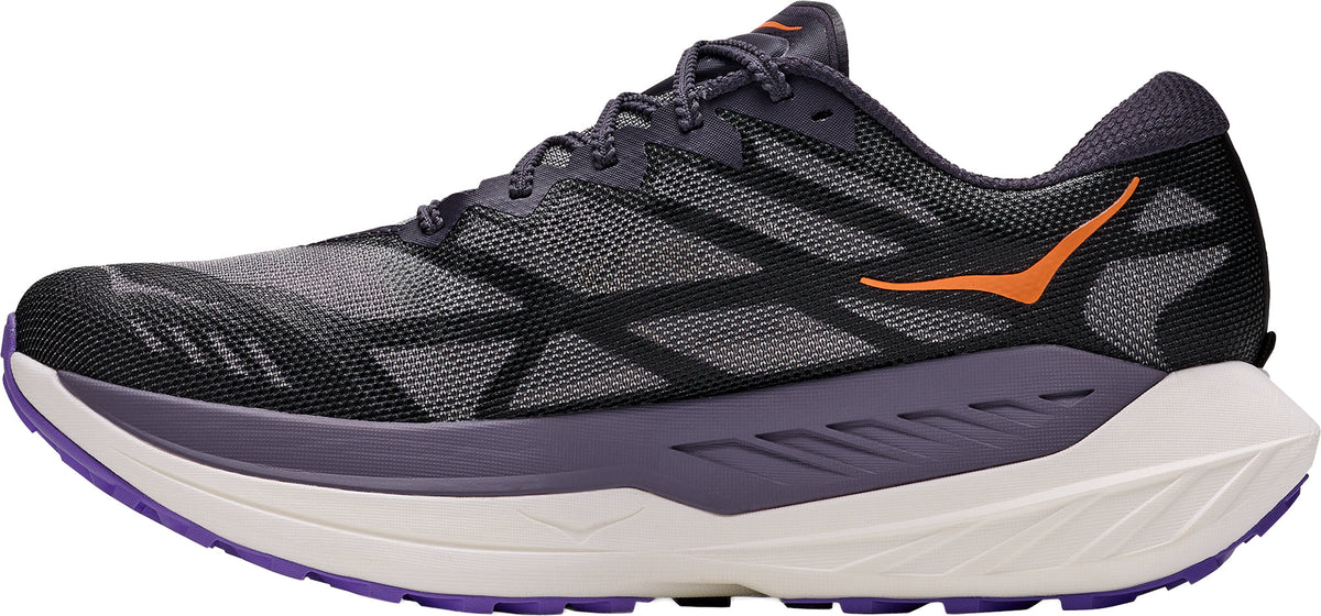 Hoka Men's Rocket X Trail Running Shoes - Black