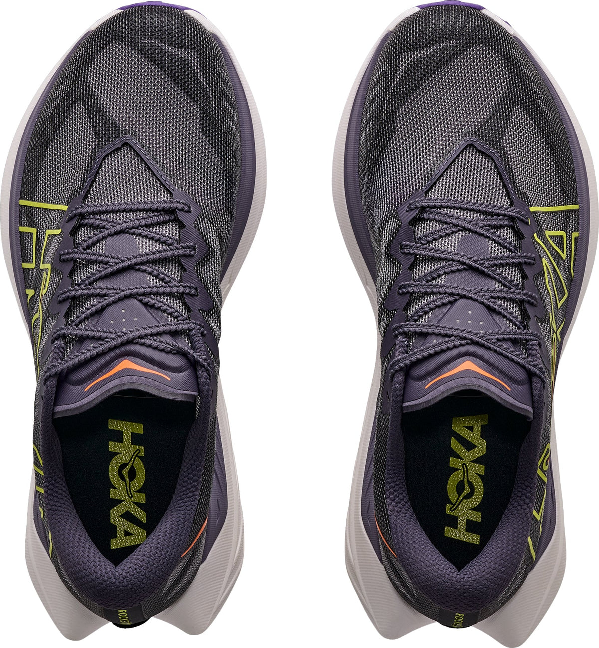 Hoka Men's Rocket X Trail Running Shoes - Black
