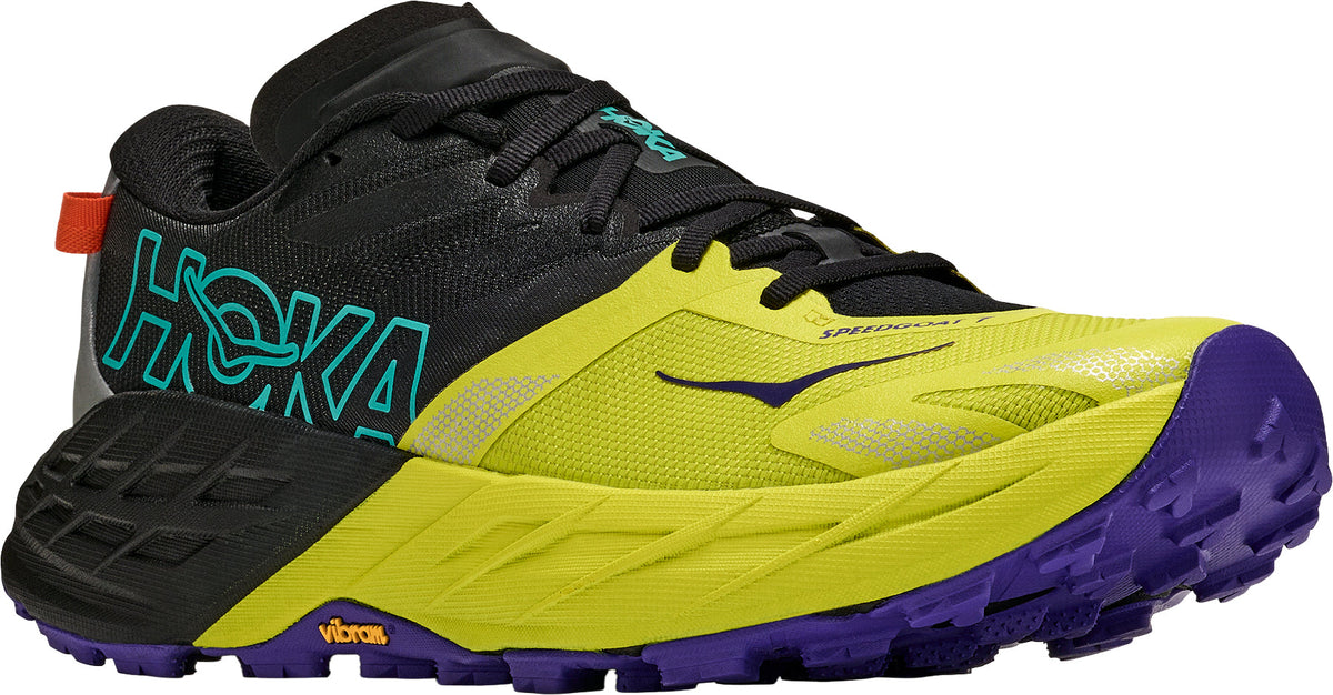 Hoka Men's Speedgoat 7 Trail Running Shoes - Black