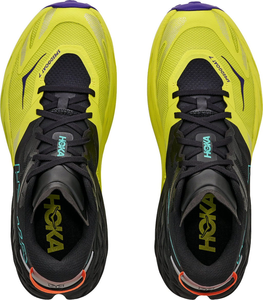 Hoka Men's Speedgoat 7 Trail Running Shoes - Black