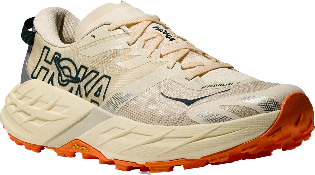 Hoka Men's Speedgoat 7 Trail Running Shoes - Beige