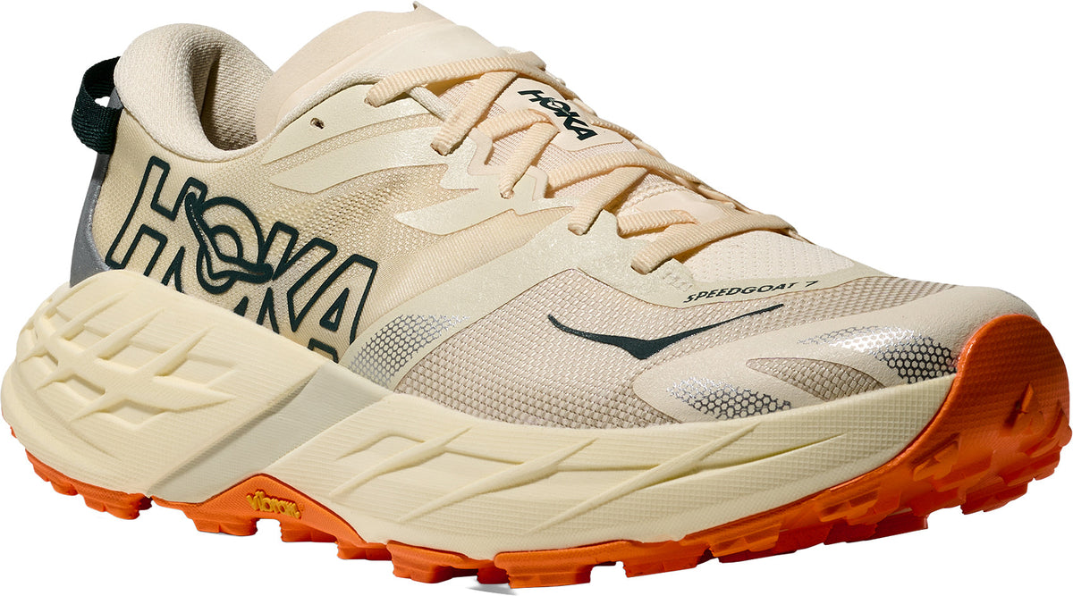 Hoka Men's Speedgoat 7 Trail Running Shoes - Beige