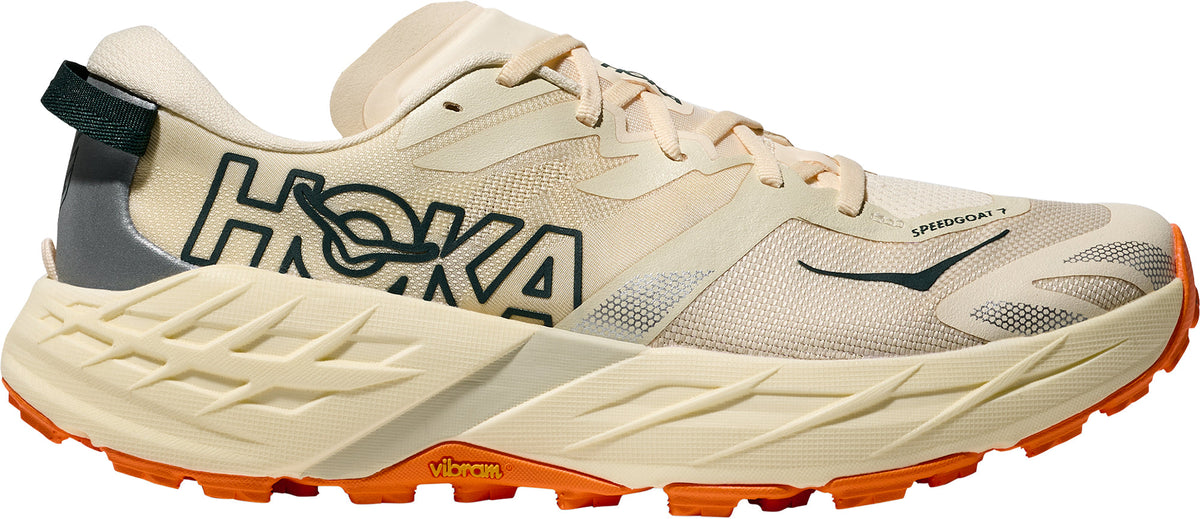 Hoka Men's Speedgoat 7 Trail Running Shoes - Beige