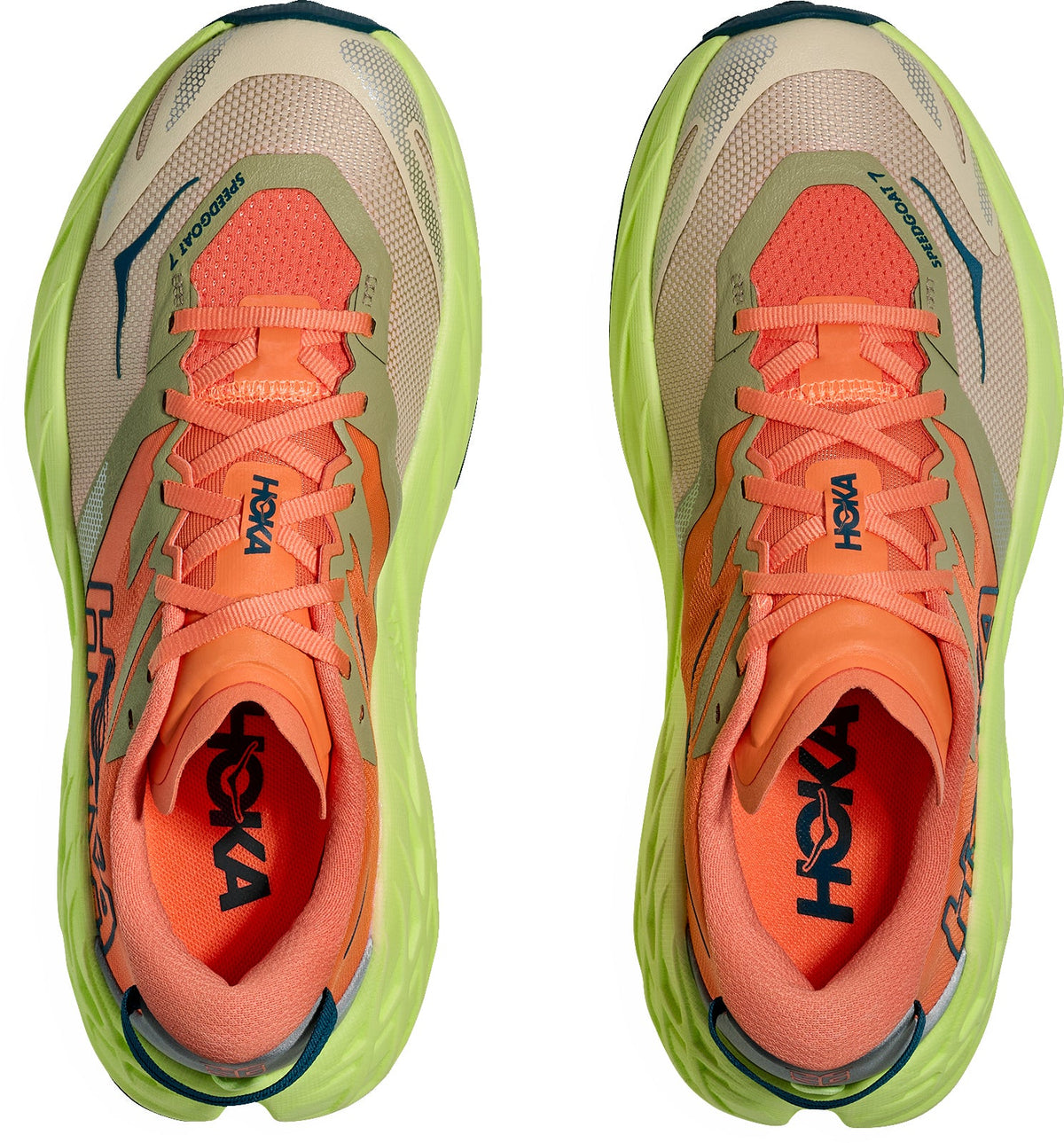 Hoka Women's Speedgoat 7 Trail Running Shoes - Orange