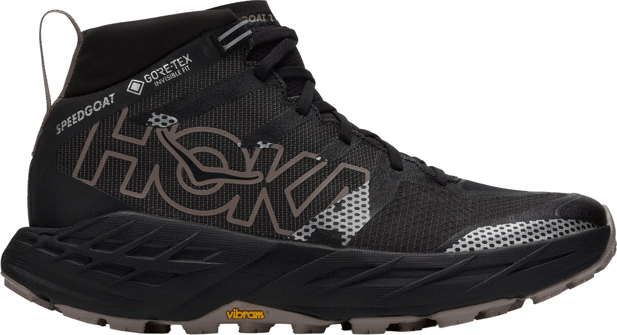 Hoka Men's Speedgoat 7 Hike GORE-TEX Walking Boots - Black