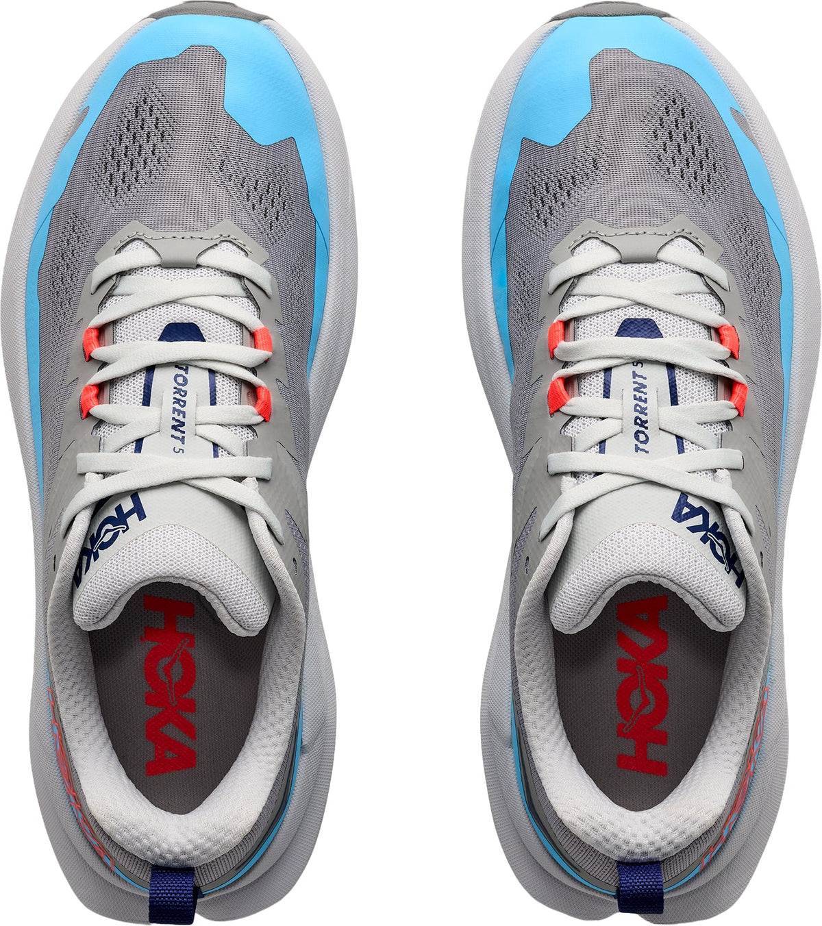 Hoka Women's Torrent 5 Trail Running Shoes - Grey