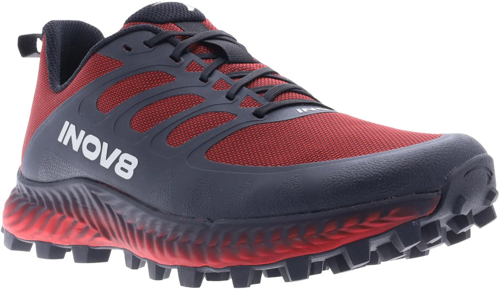 Inov8 Men's MudTalon Wide Fit Trail Running Shoes - Red