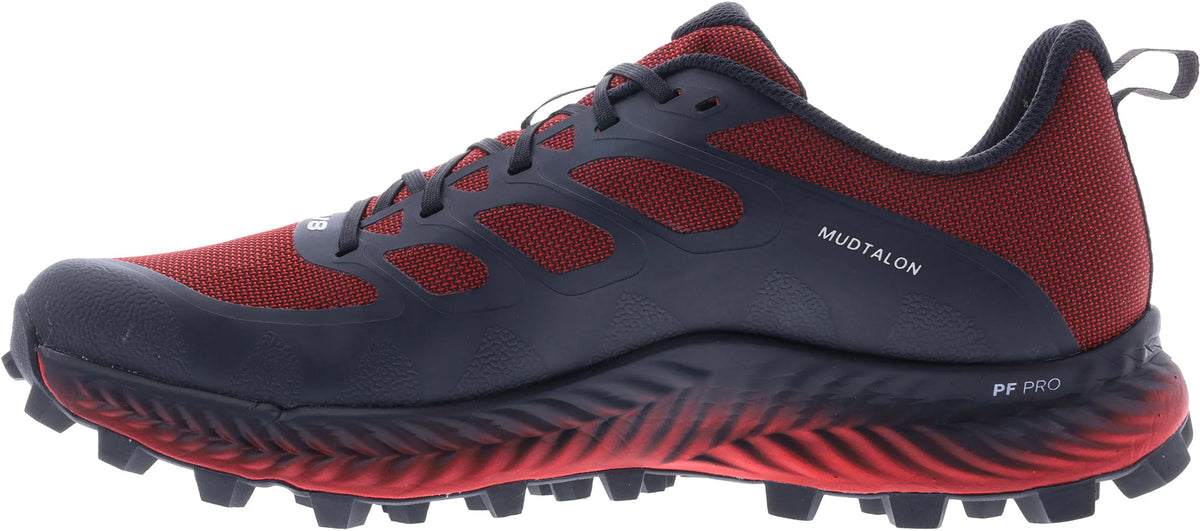 Inov8 Men's MudTalon Wide Fit Trail Running Shoes - Red