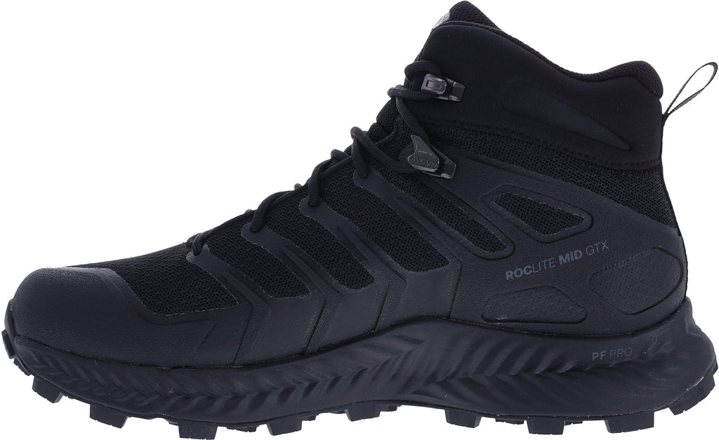 Inov8 Men's Roclite Mid GORE-TEX Wide Fit Walking Boots - Black