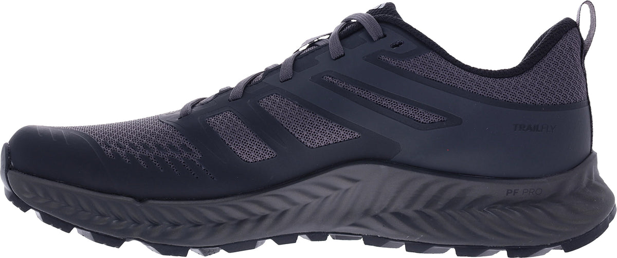Inov8 Men's TrailFly Wide Fit Trail Running Shoes - Black