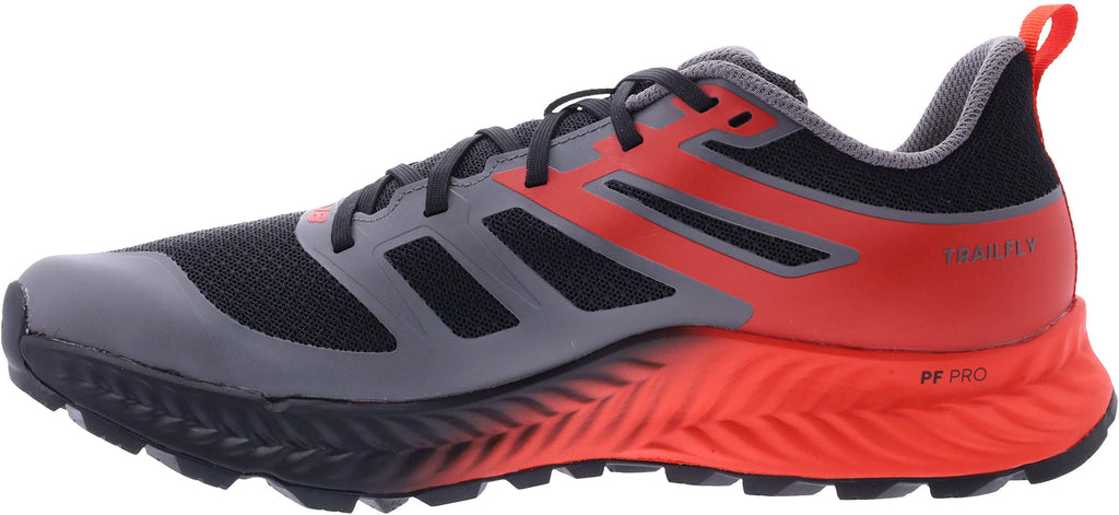 Inov8 Men's TrailFly Trail Running Shoes - Black