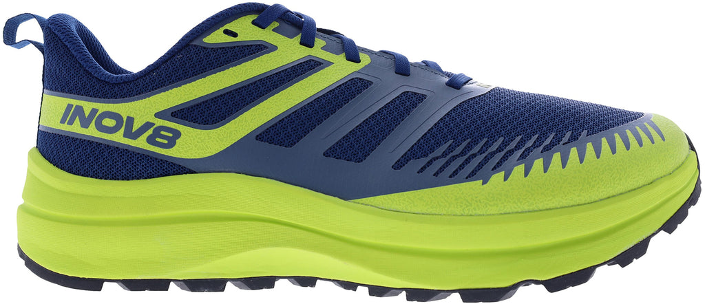Inov8 Men's TrailFly Max Wide Fit Trail Running Shoes - Blue