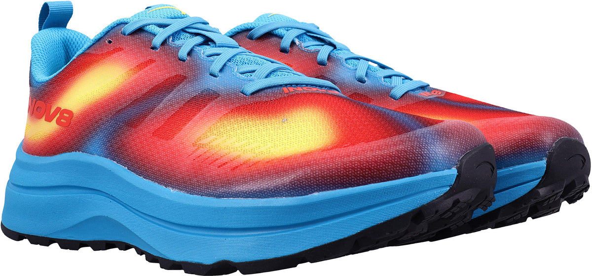 Inov8 Men's TrailFly Max Wide Fit Trail Running Shoes - Blue